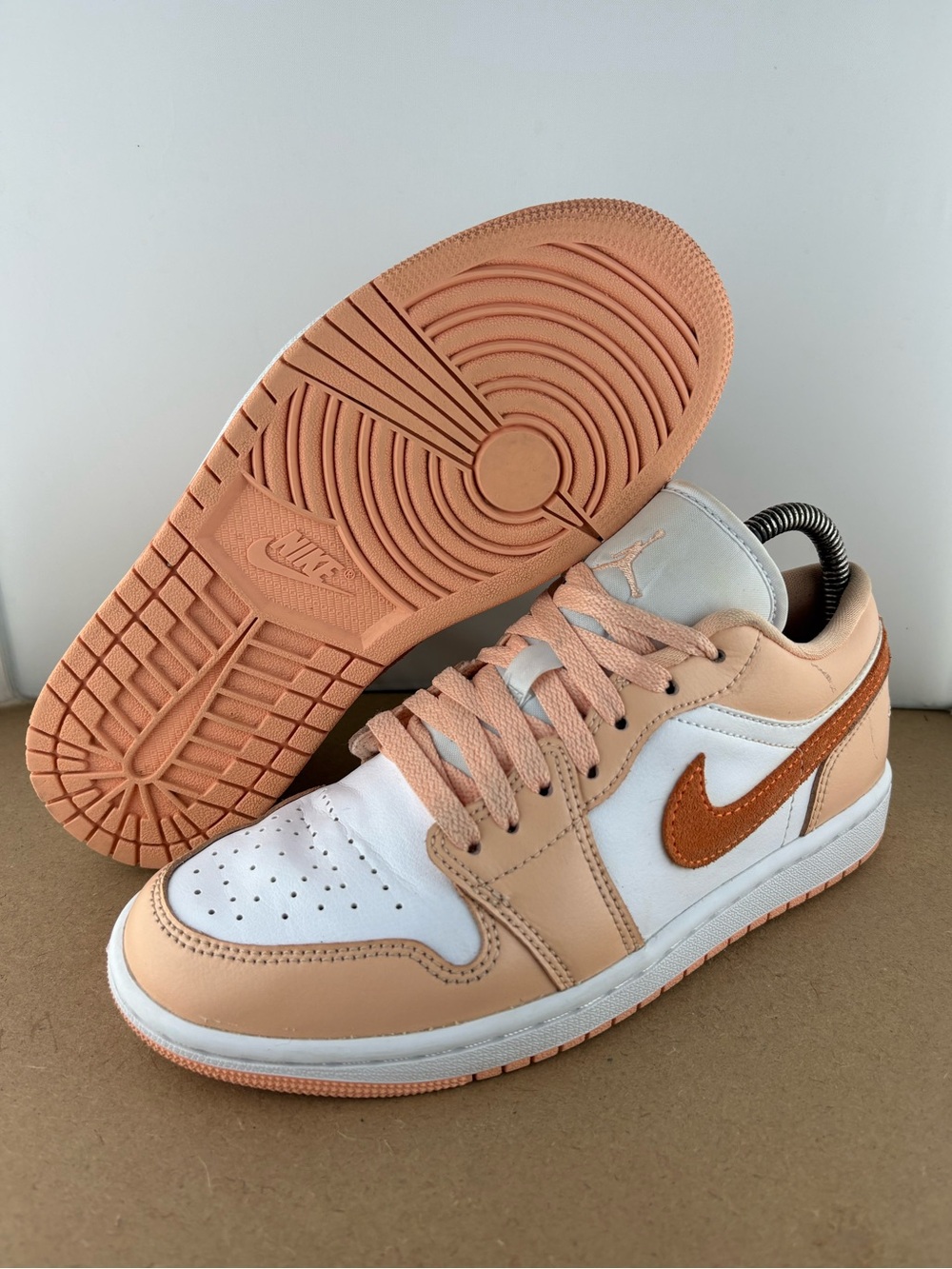 Nike Air Jordan 1 Low Sunset Haze Bright Citrus Women’s Size 7 DC0774-801 (A3)